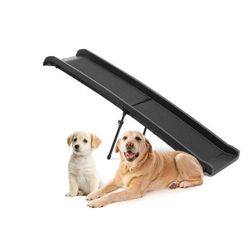 Black Coziwow Foldable Black Plastic Dog/Cat Ramp
