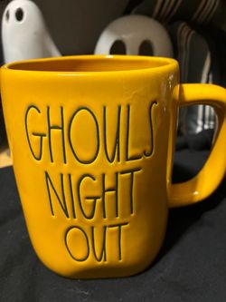 Rae Dunn Ghouls Night Out Halloween Mug