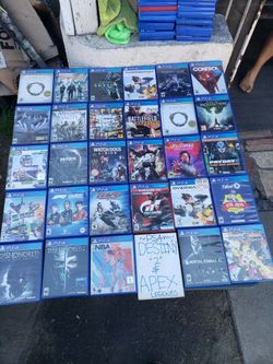Great Games Cost Money. They All New Conditions $20! Per Game.  3 for $50! 7 for $100! 15 for $200!? Playstation 4 PS4 PS5 Games Juegos trade are welc