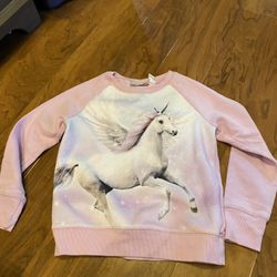 Size 7-8 Unicorn Sweatshirt Delivery Make An Offer