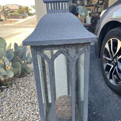 Outdoor Lamp / Candle Holder