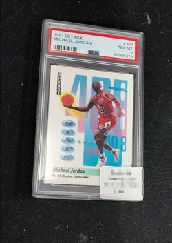 LeBron james- Michael Jordan old hraded cards