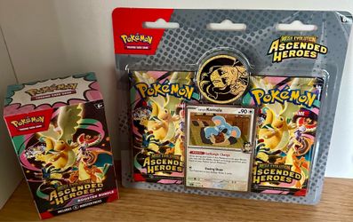 Ascended Hero 6 booster and 2 pack blister