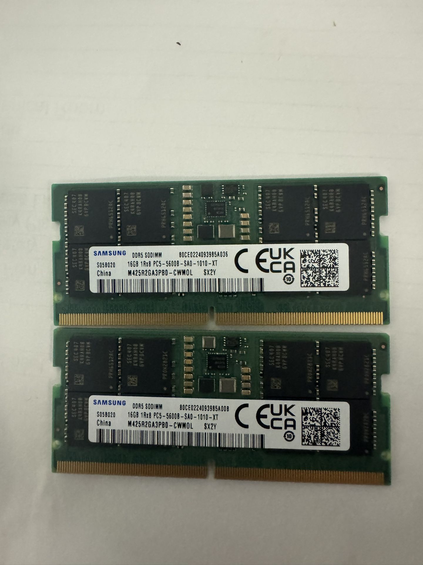 32 Gb DDR5 Sodium Mommy Ram (laptop)