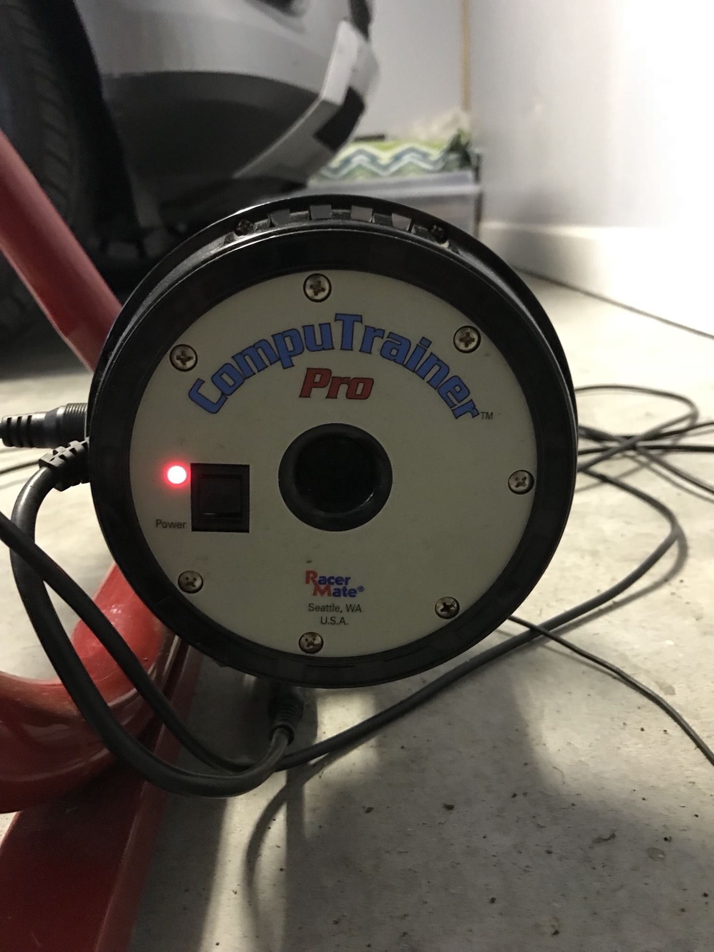 RacerMate CompuTrainer Pro with Xtra Rear Wheel **Excellent Condition