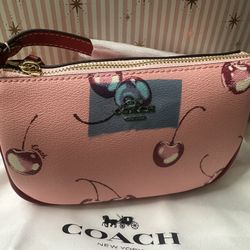 Brand New Cherry Coach Purse 