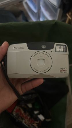 Canon cámara sure shot 60 zoom