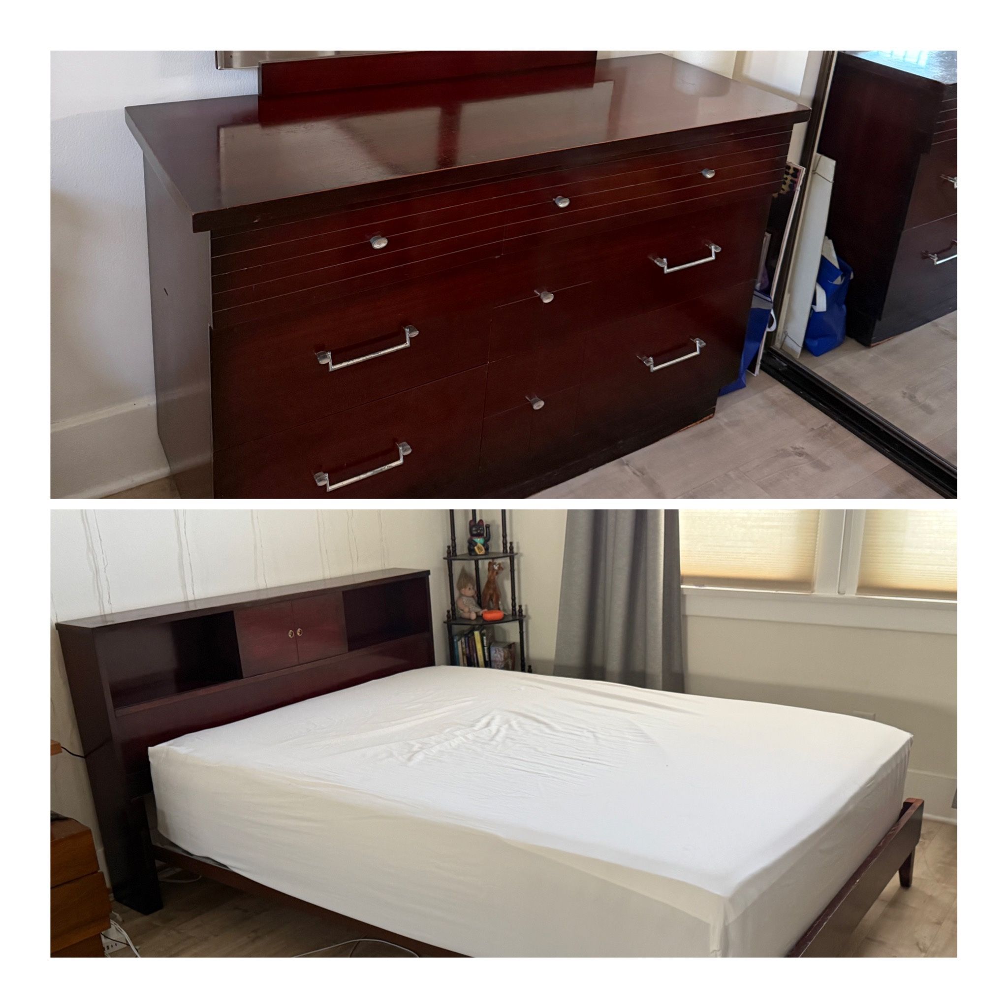 1950 MCM 3-Piece Bedroom Set.