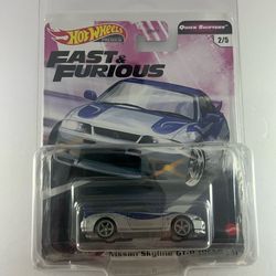 Hot Wheels Fast & Furious Quick Shifters Nissan Skyline GTR R33