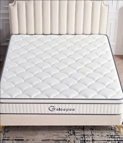 King 14" Hybrid mattress in a box, brand new!