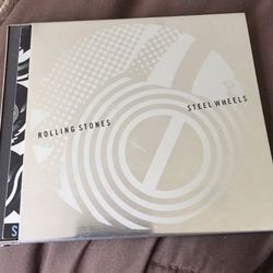 THE ROLLING STONES Steel Wheels CD Rare Steel Case 