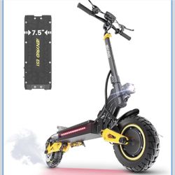 ES1 Electric Scooter Adults, 2400W Dual Motor Off Road Electric Scooter, Up to 38Mph / 40Miles Range