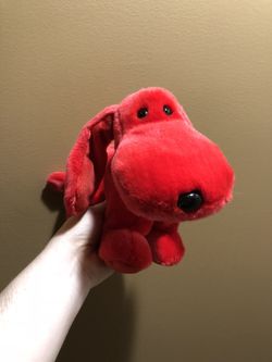 Large beanie baby dog
