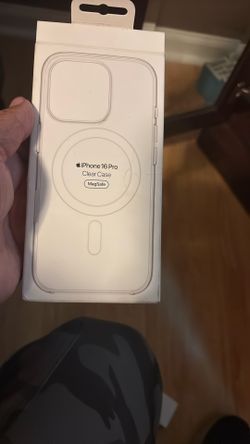 Original Clear Case To iPhone 16 Pro New
