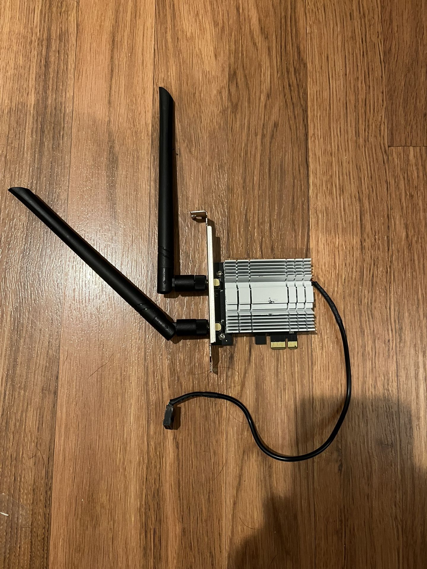 Wifi 6 + BT Wireless Pcie x1 adapter (dual band attenae)