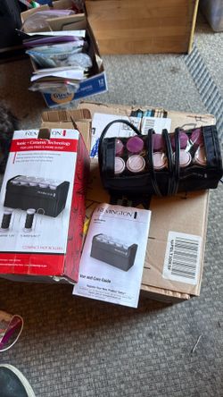 Remington compact hot rollers
