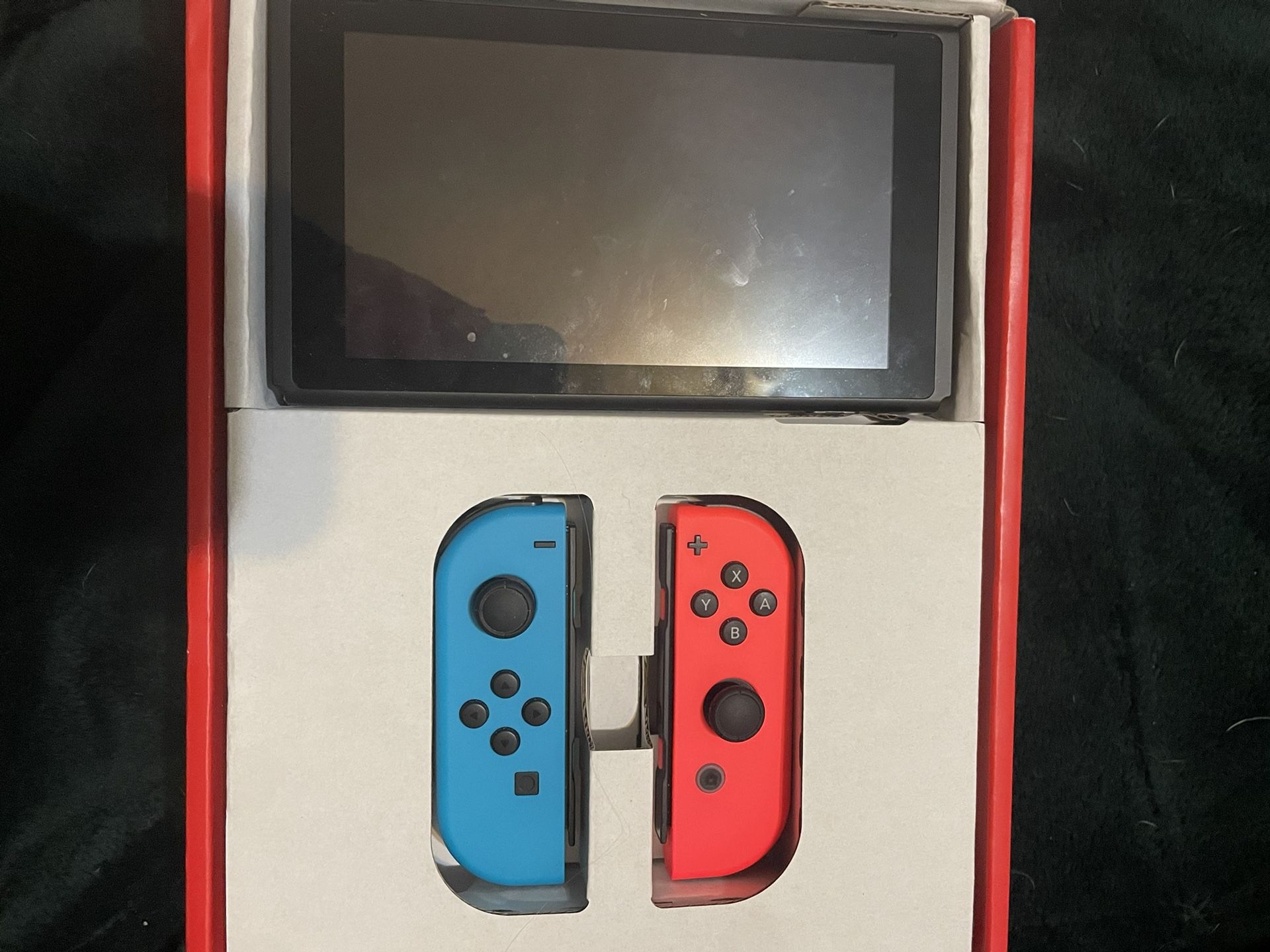 Nintendo Switch - Neon Blue & Red
