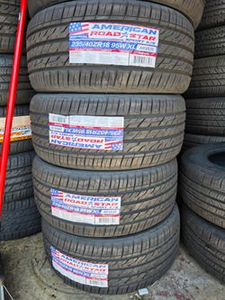 235 40 18 American Tires Con 50,000 millas de Garantía