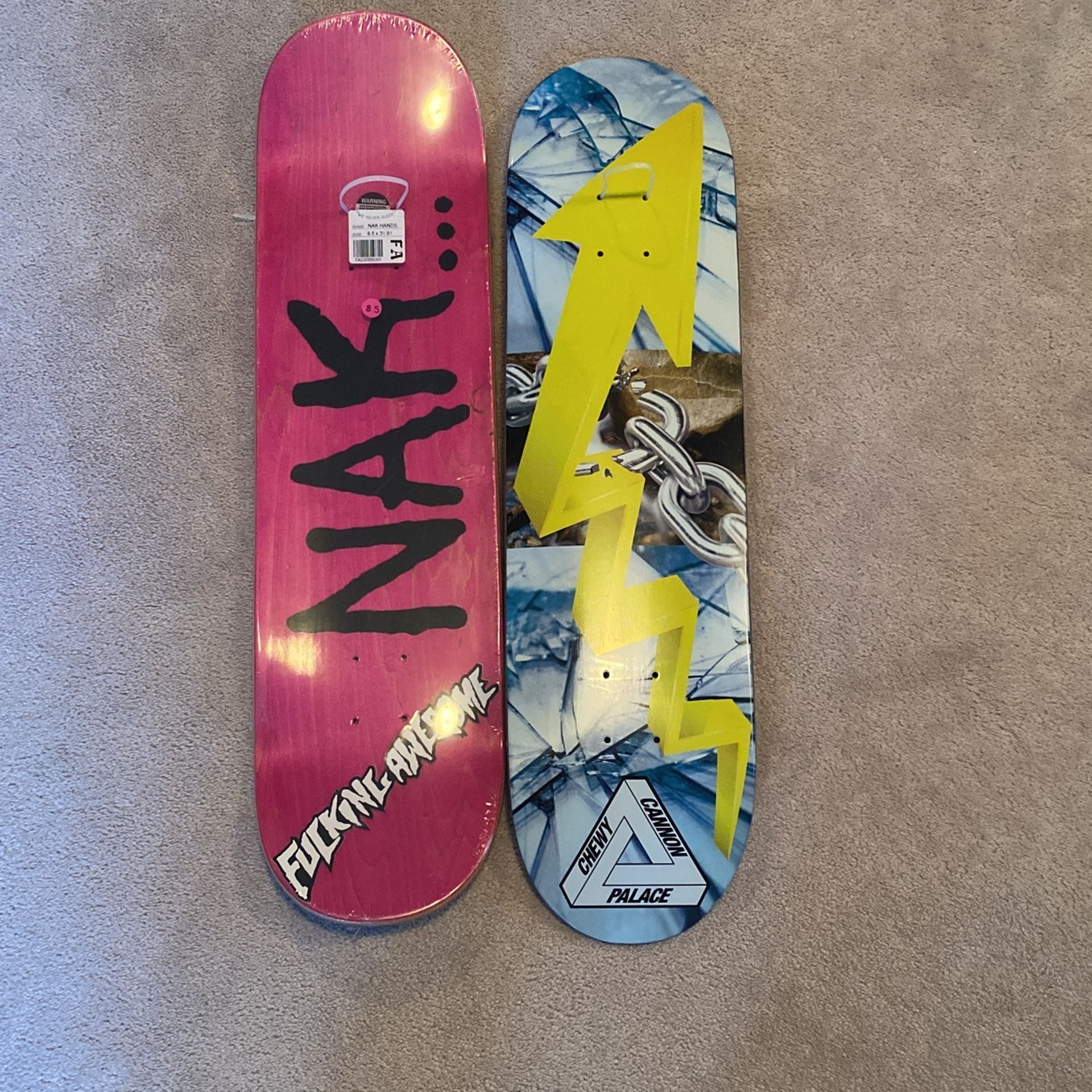 Brand New Skateboard Decks