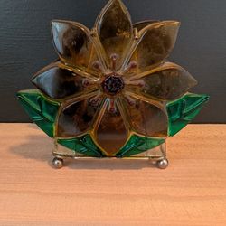 Vintage Lucite Napkin Holder 