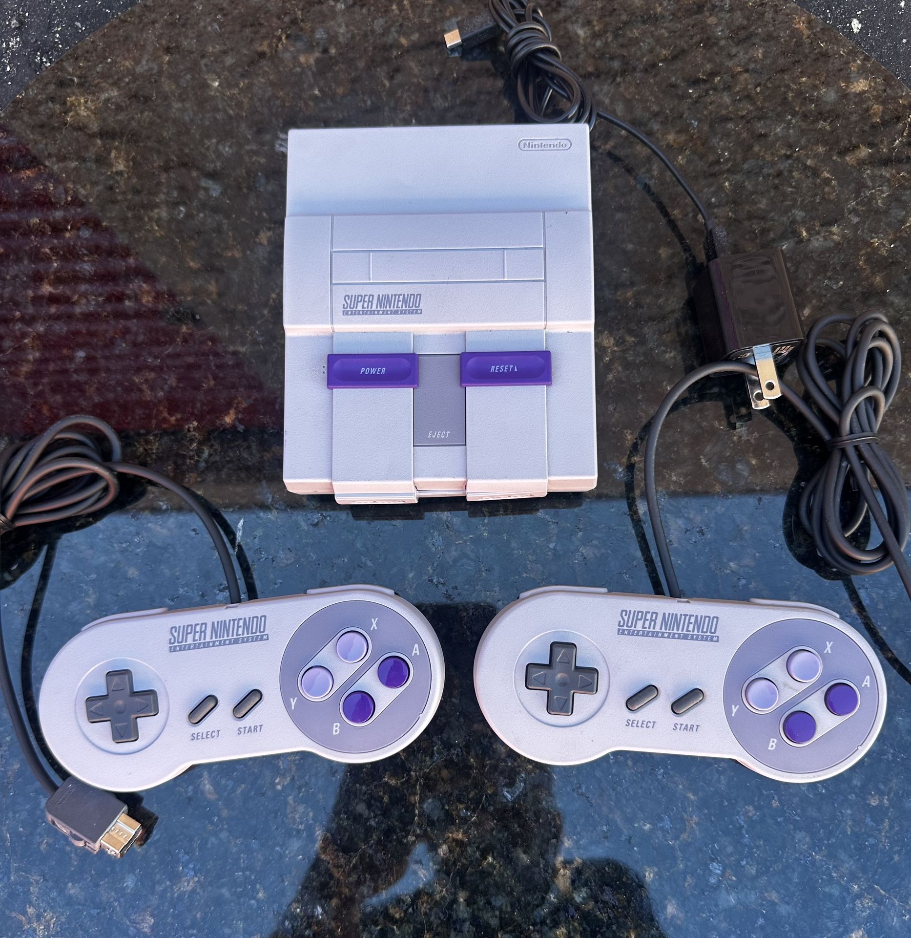 Super Nintendo Mini Console SNES CLV-201 Control Deck with 20 Games