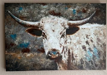 Must have longhorn painting