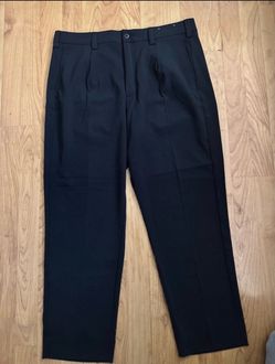 Black Pleated Dress Pants Abercrombie & Fitch 34 X 30