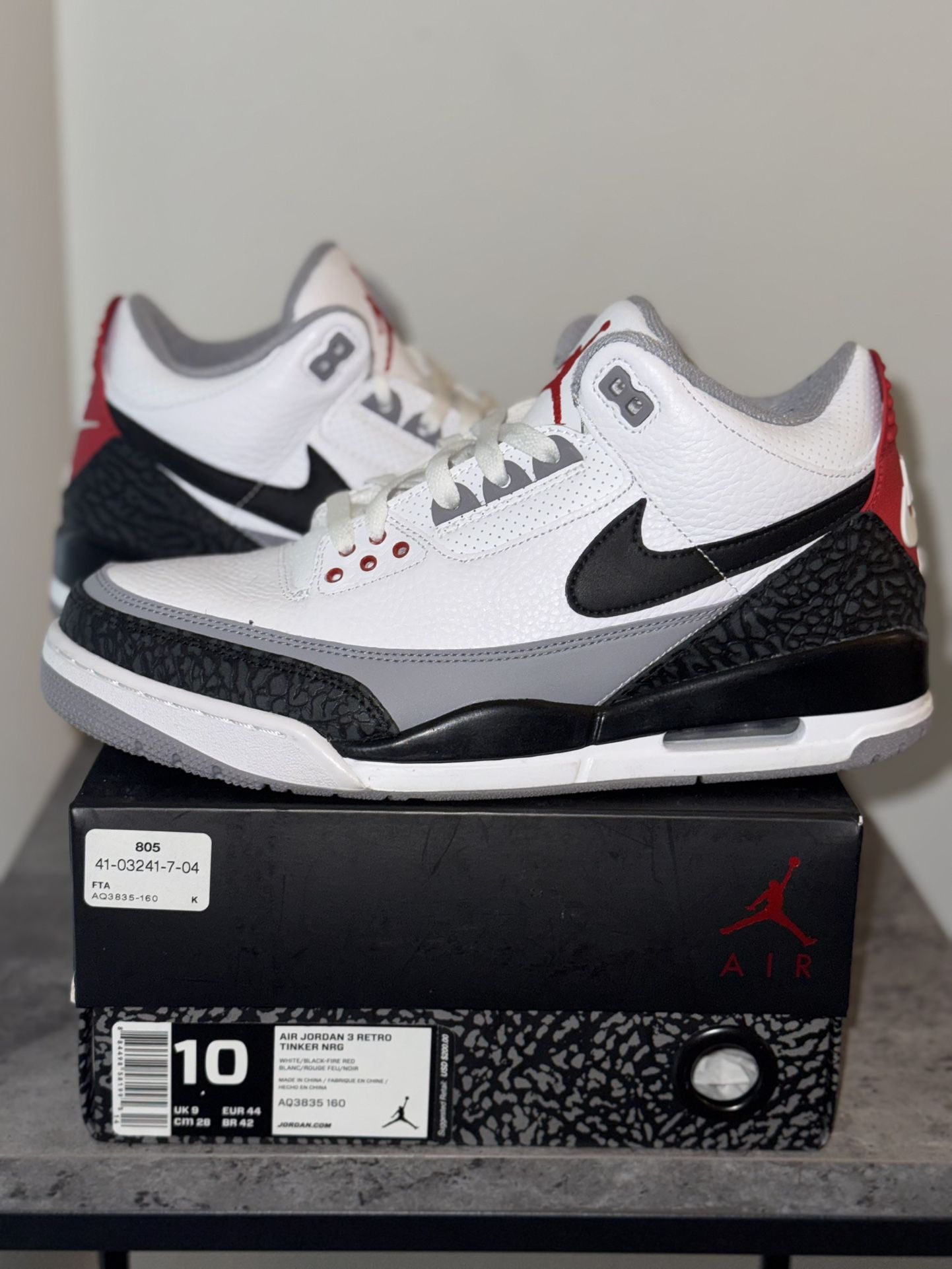 Air Jordan Retro Tinker Hatfield Sz 10