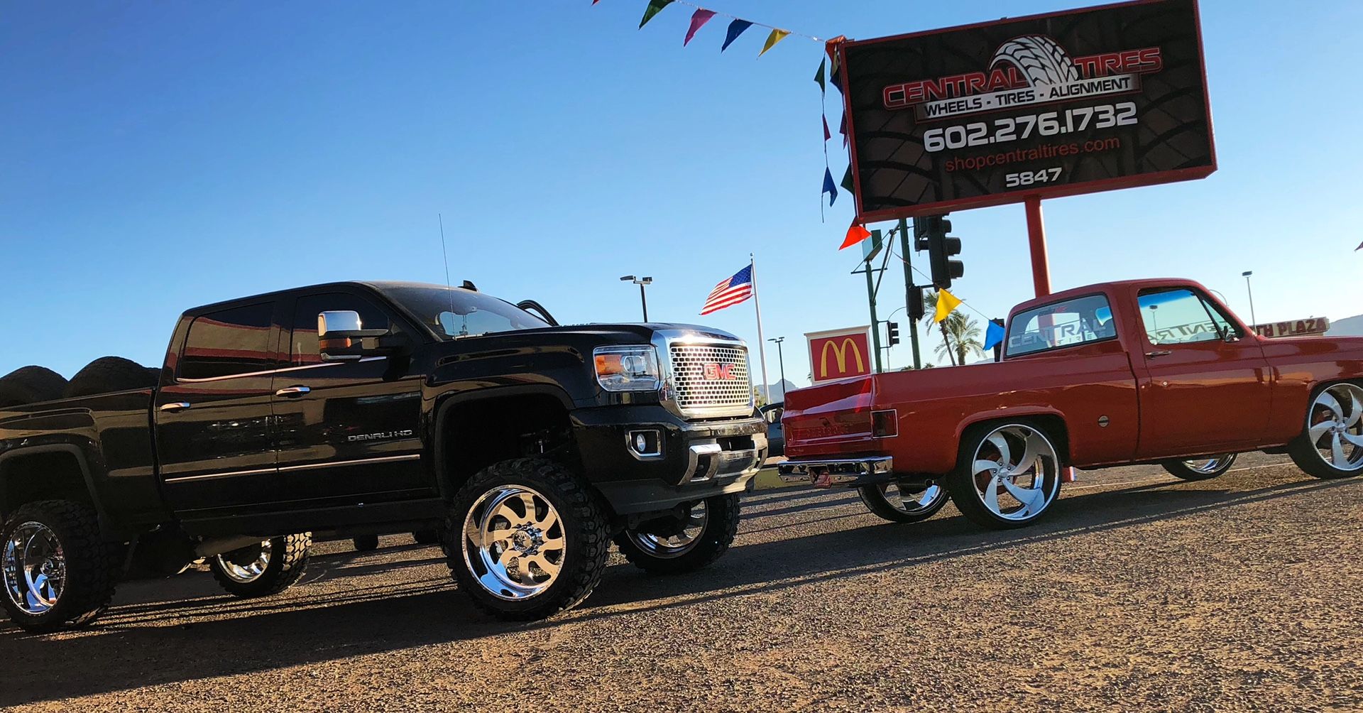 Tires, Wheels, Lift Kits, Drop Kits, Suspension.... Easy payment options available.... Central Tires