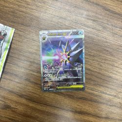 RAW FRESH PACK PULLED JAPENESE STARMIE EX SECRET ART RARE