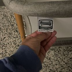 Simmons Kids Koi by the bassinet