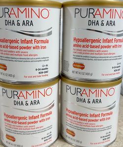 Puramino formula sell or trade for Enfamil 12oz cans