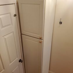 Tall Coat/broom/mop Closet $75