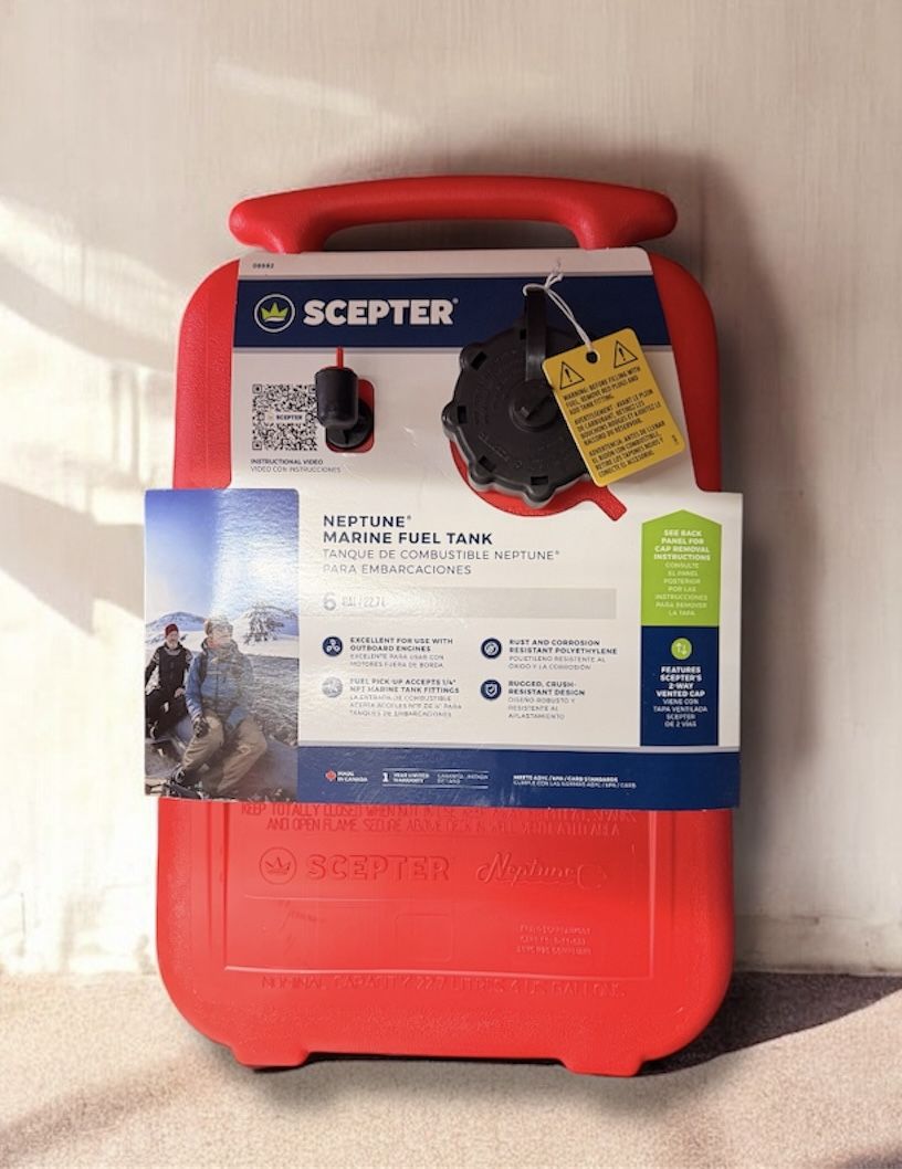 Brand new Scepter Neptune Marine Fuel Tank – 6 gallon