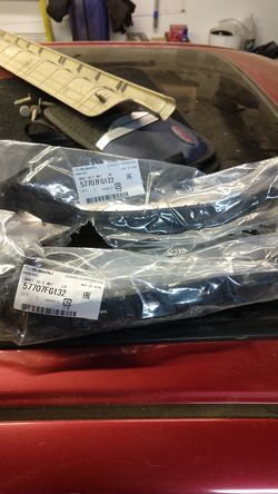 Subaru wrx sti 07-14 bumper support brackets oem