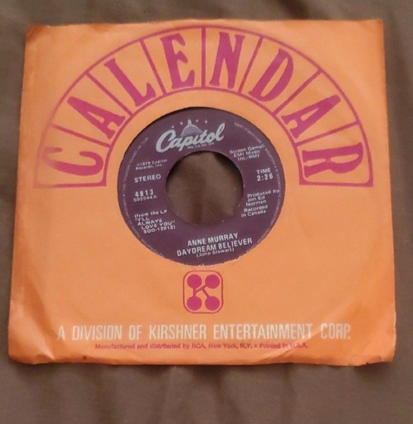 Capitol Records Vinyl Single