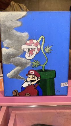 Mario painting
