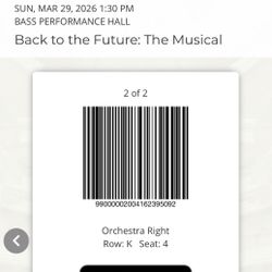 Back To The Future The Musical 