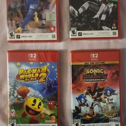 NINTENDO SWITCH 2 SEALED GAMES $30.00 EACH 
