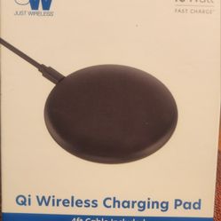 Brand  NEW - OPEN BOX. JW QI WIRELESS CHARGING PAD 10 WATT
