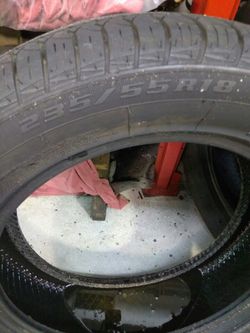 4 new 235/55/18 I want 160 need gone