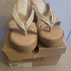 New Sbicca brand ladies wedge style sandles only $28!