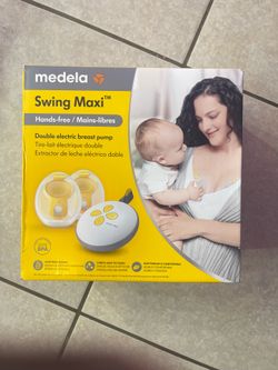 Madela swing maxi hands free double breast pump NIB