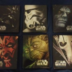 STAR WARS STEELBOOK BLU RAY I-VI