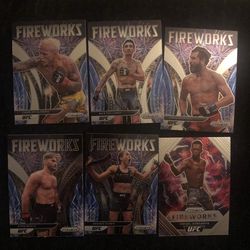 UFC CARDS FIREWORKS 2022/2021