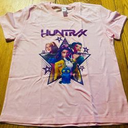Huntrix Girls K-Pop Demon Hunters Tee – Size 10/12 (Front + Back)
