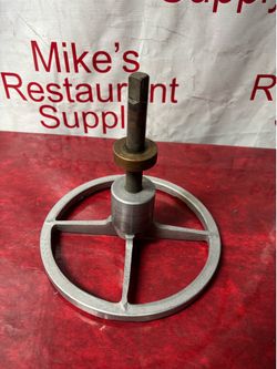 Hobart mixer pelican head cheese shredder attachment blade holder #12 size hub fits most attachments great shape. If you see it then we Got it.