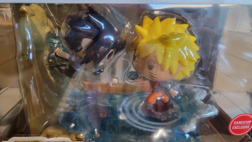 Funko Pop! Animation: Naruto - Naruto vs. Sasuke Vinyl Figure (GameStop  Exclusive) for sale online