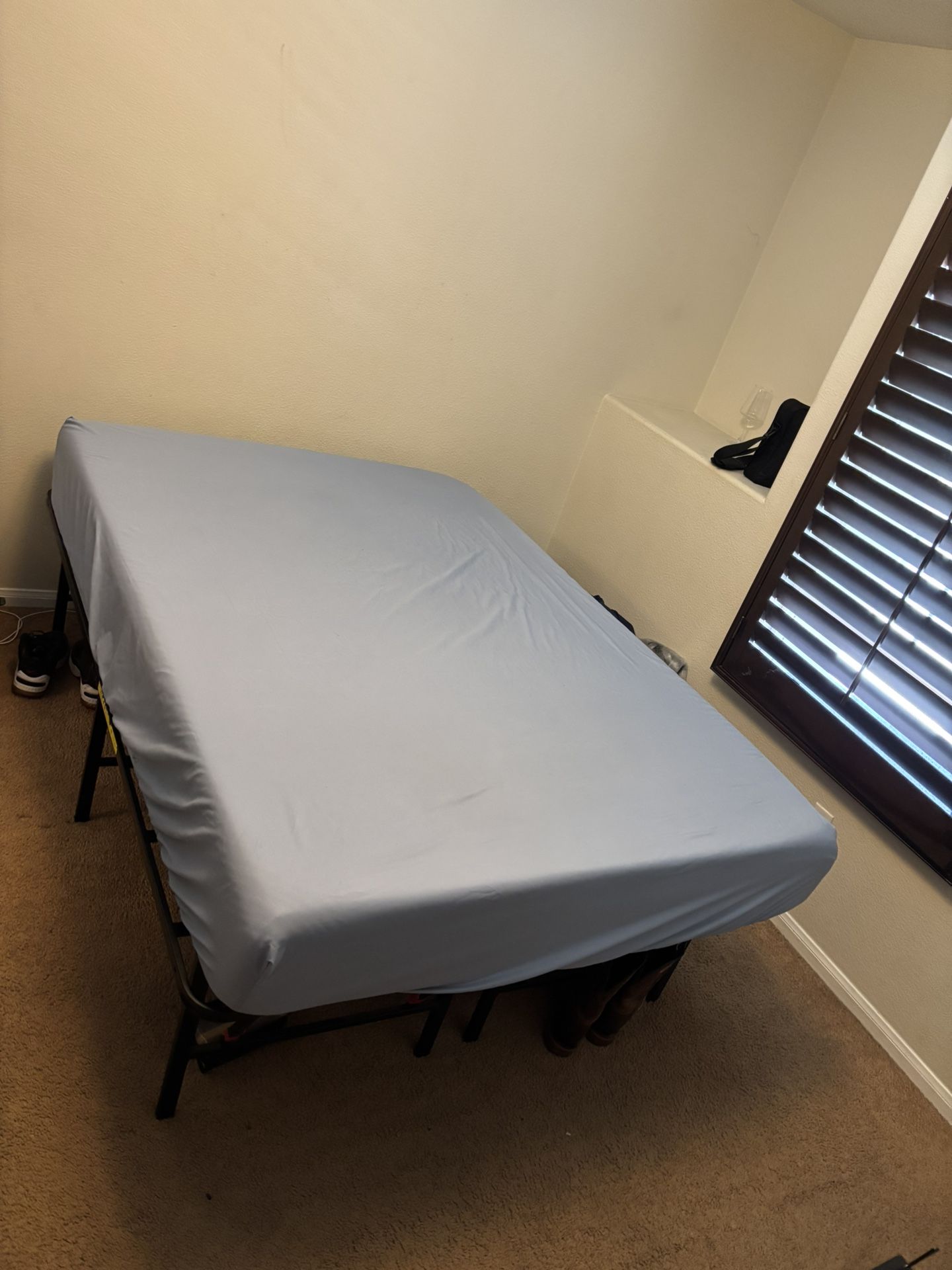Full Size Bed frame and Mattress