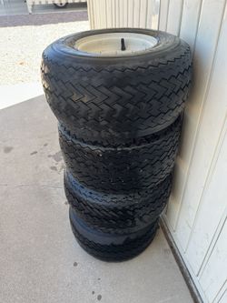 4 Golf Cart Tires